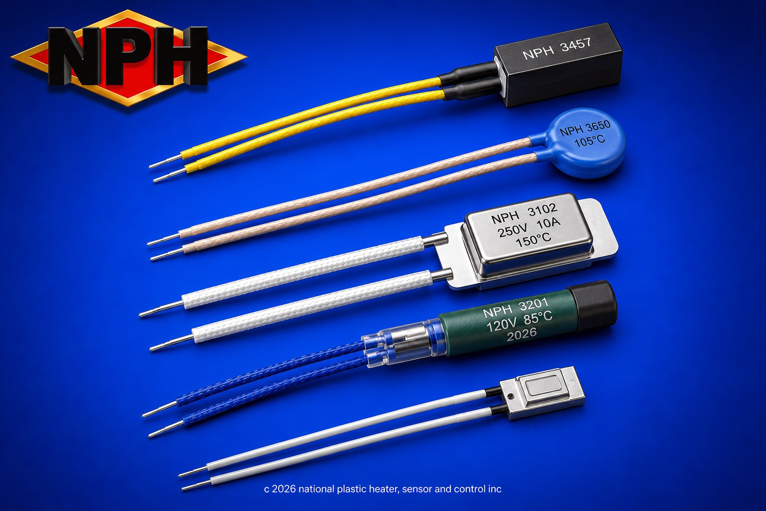 Silicone Rubber Temperature Sensors